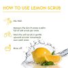 Revitalize Your Glow: O Naturals Exfoliating Lemon Oil Dead Sea Salt Scrub