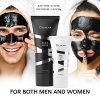 Purify Your Skin with Black Charcoal Mask Blackhead Remover Duo - Activated Bamboo Charcoal Face Peel Off Mask and Soothing Face Care Gel Set