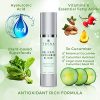 Organic & Natural Anti-Aging Face Cream Moisturizer with Hyaluronic Acid, Vitamin C, E, A (Retinol), and B3 (Niacinamide) for Men and Women - Plant-Based Skincare