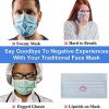 Silicone Face Bracket for Mask 3D Face Mask