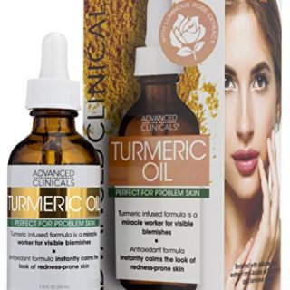 Advanced Clinicals Turmeric Oil for face