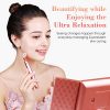 Vibrating Jade Roller for Face - 2 in 1 Electric Face Roller Massager