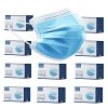 Face Mask 3-Ply Facial Cover Masks with Ear Loop