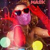 Cloth Face Mask Glitter Bling pink Rhinestone diamond