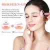 Vibrating Jade Roller for Face - 2 in 1 Electric Face Roller Massager