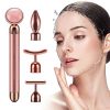 24k Golden Pulse Face Massager for Face Lift Anti-Aging