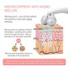Roller Body Massager for Anti Aging 3D Microcurrent Facial Roller