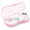 Facial Cleansing Spin Brush Set with 4 Exfoliation Brush Heads