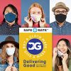 Cloth Face Mask with Filter Black/Navy/Gray