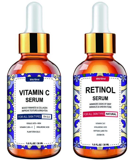 Wumal Facial Serum Combo Pack Natural & Organic Anti Aging