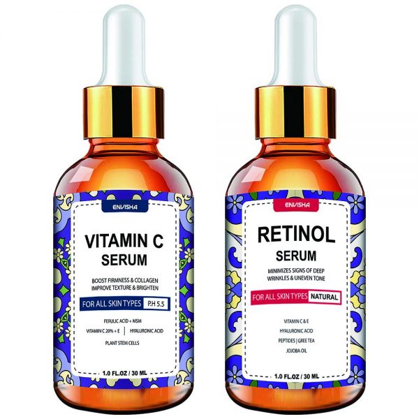 Wumal Facial Serum Combo Pack Natural & Organic Anti Aging