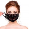 Breathable Lace Embroidery Thin Face Mask
