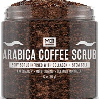 Face Scrub for Acne Arabica Coffee Scrub Infused with Collagen