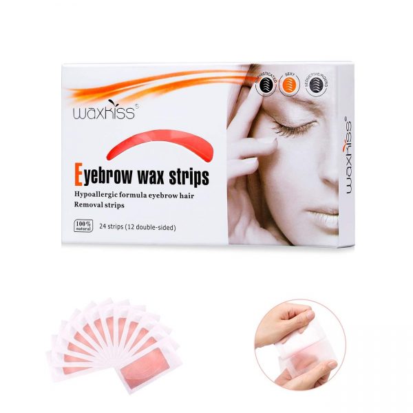 Eyebrow Hair Removal Traveling Wax Strips