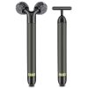 Face Massager Roller Electric Beauty Bar 24k Golden