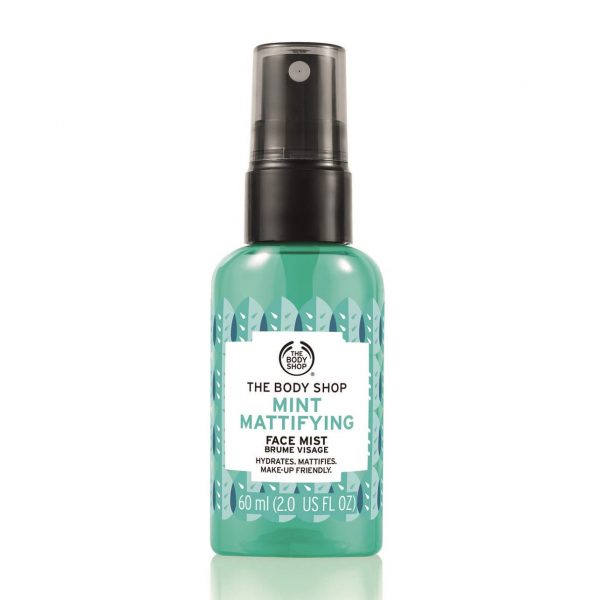 The Body Shop Mint Mattifying Face Mist - Vegan, 2 Fl Oz - Refreshing and Mattifying Formula