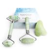 Kimkoo Jade Roller for Face-3 in 1 Kit with Gua Sha Massager