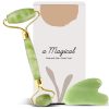 Natural Jade Roller And Gua Sha Set