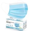 Face Mask, HDFK 3 Ply Disposable Face Mask for Adults Protecting Breathable Non-Woven Face Mouth Cover with Nose Clip and Ear Loops Suitable for Office, School, Outdoor - 50 Pack - Comfortable Protection