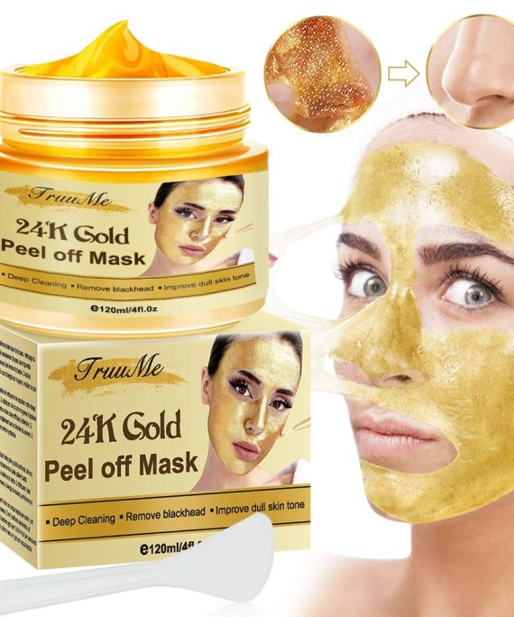 24K Gold Extract Anti-Aging, Deep Cleansing Blackhead ＆ Acne Scars