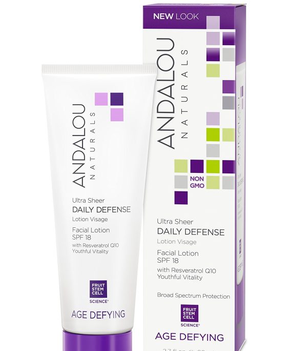 Andalou Naturals Ultra Sheer Daily Defense Facial Lotion SPF