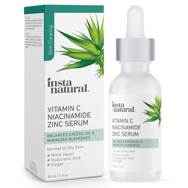 Vitamin C Face Serum with Niacinamide and Zinc