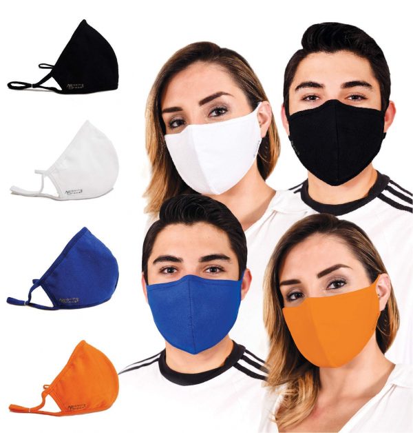 Face Mask for Protection with Built-In Filters
