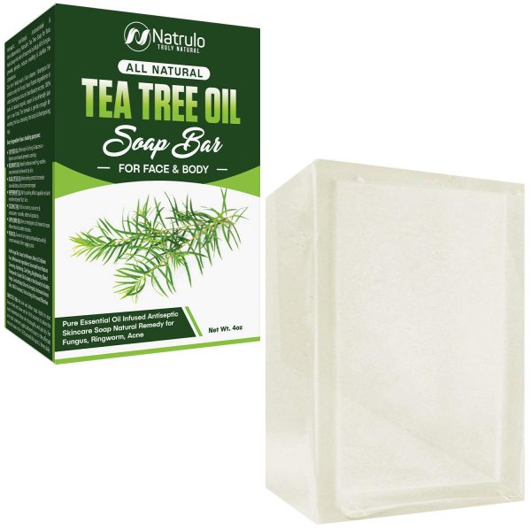 Face Tea Tree Oil Soap Bar Pure Essential