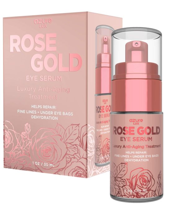 Anti Aging Eye Serum Treatment Rose Gold