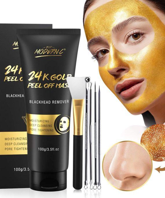 24K Gold Peel Blackhead Remover Mask