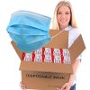 2000 PCS Bulk Blue Disposable Face Masks