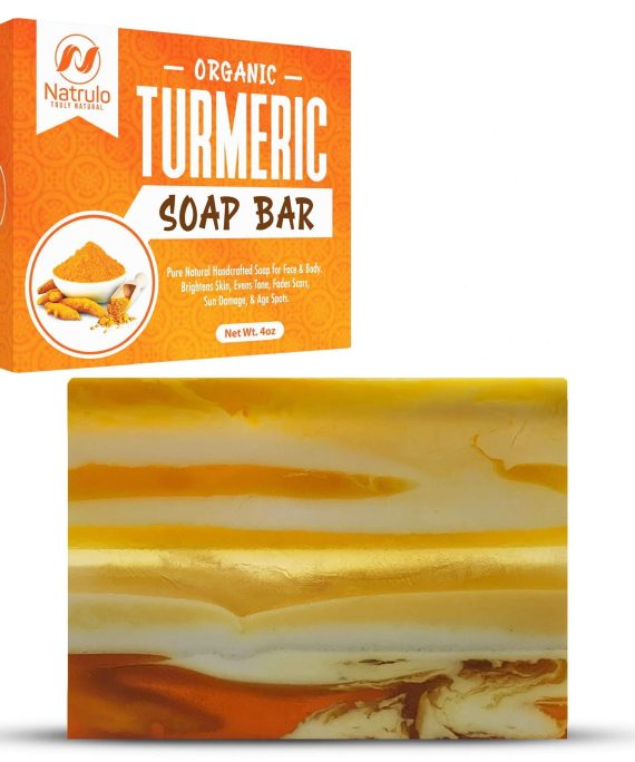 Organic Turmeric Soap Bar - Handcrafted Skincare Essential for Radiant Complexion