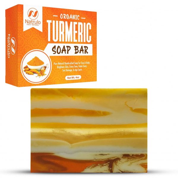 Organic Turmeric Soap Bar - Handcrafted Skincare Essential for Radiant Complexion