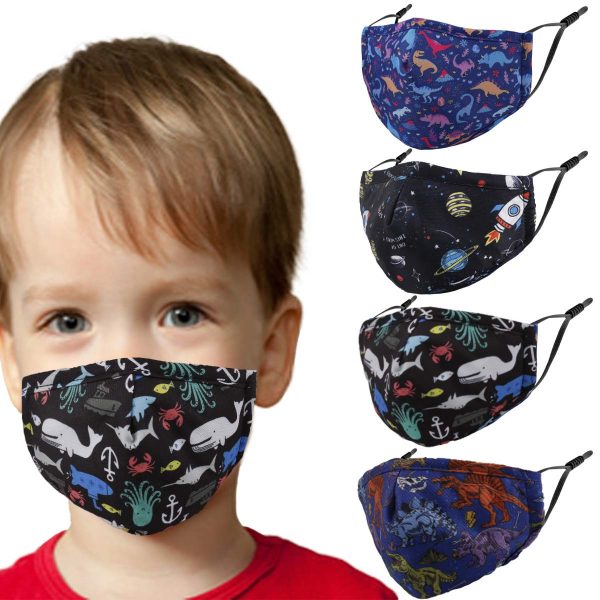Toddler Washable Reusable Kids Face Mask