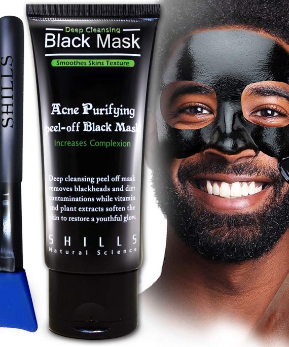 Charcoal Mask for Men, Purifying Peel Off Mask