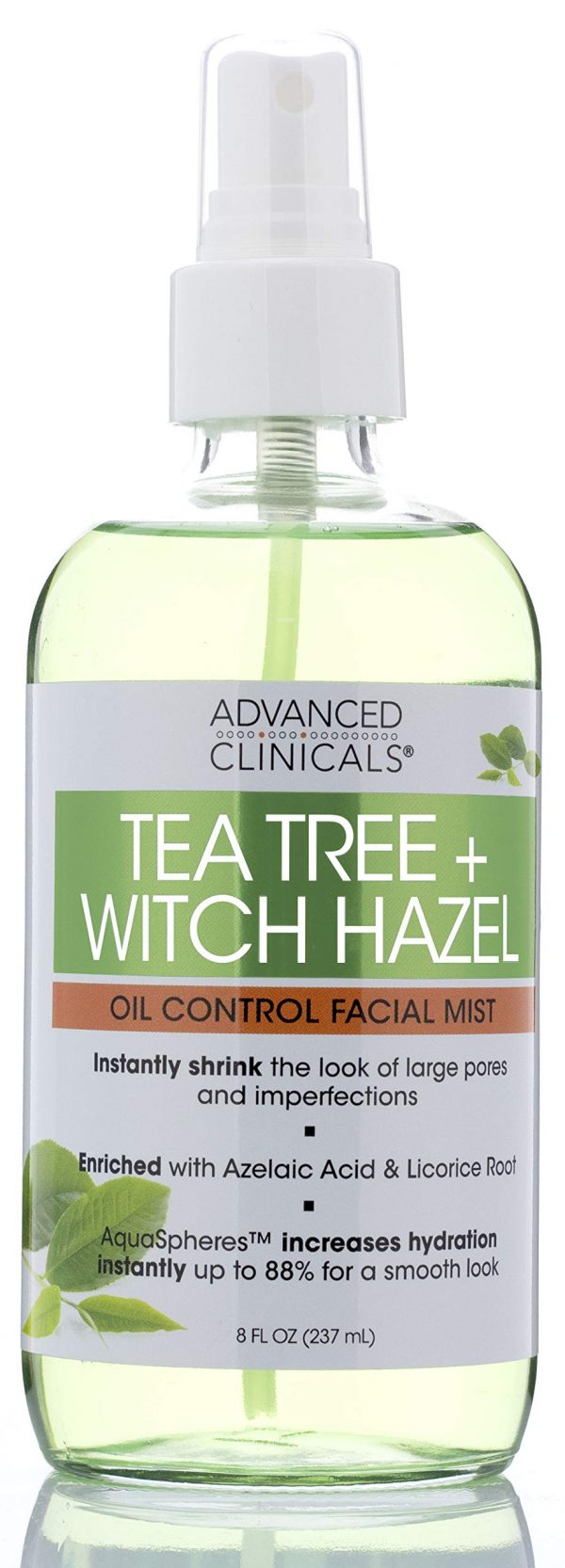 Hydrating Face Mist Spray Tea Tree + Witch Hazel Oil Control