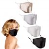 Silk Face Designer Gold Mask