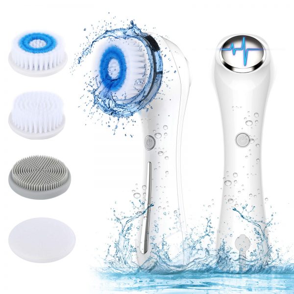 Waterproof: IPX7 3-in-1 EMS & ION Facial Massager