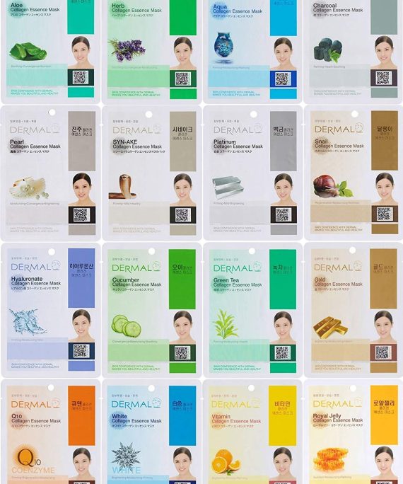 Dermal Korea Collagen Essence Full Face Facial Mask Sheet