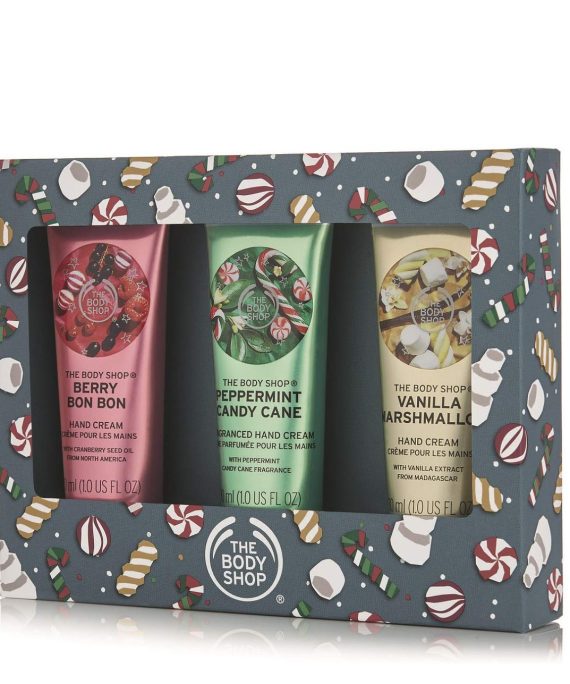 The Body Shop Festive Hand Cream Trio Gift Set