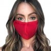 Red Color Cloth Face Mask iHeartRaves