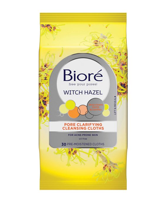 Acne Prone Skin Witch Hazel Pore Clarifying Cleansing Cloth
