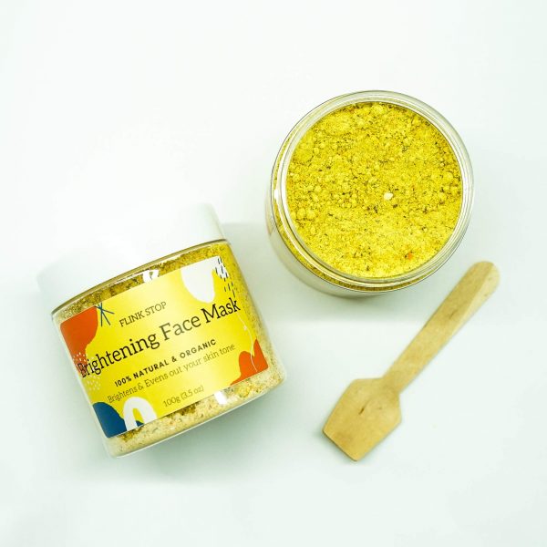 100% Natural Instant Brightening Face Mask
