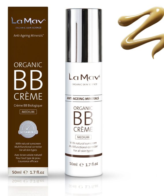 Organic BB Cream Medium Tinted moisturizer