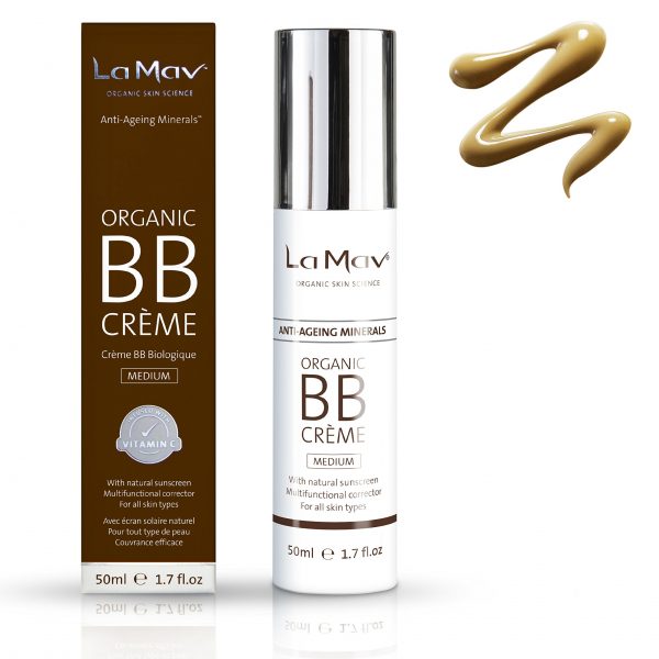 Organic BB Cream Medium Tinted moisturizer