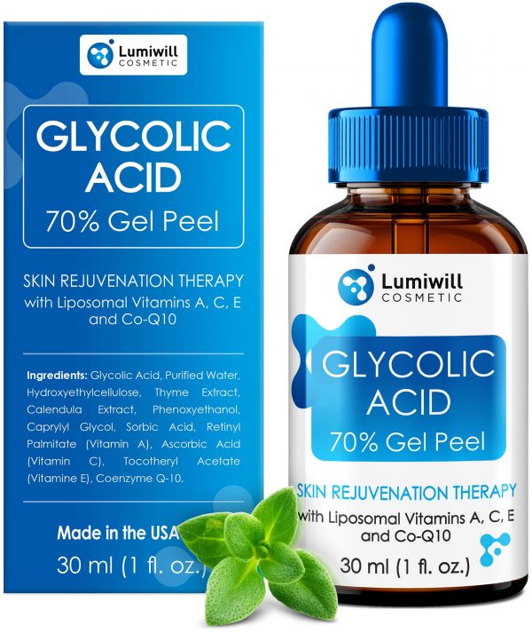 Acne Scars Glycolic Acid Peel 70% - Made in US