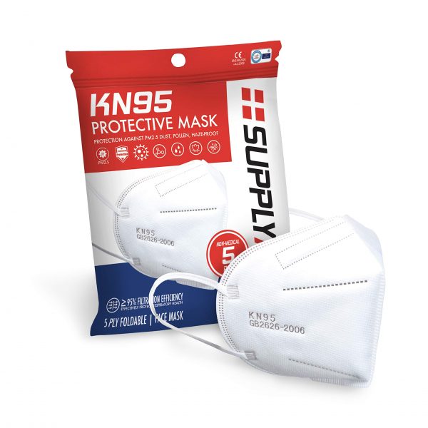 SupplyAID Protective Mask Against PM2.5 Dust. Pollen and Haze