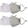 2 Piece Face Mask Set Hearts