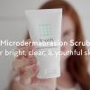 Exfoliating Face Scrub Polish Cream with Dermatologist Crystals