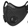 reathable Face Mask with Valves Ventilated